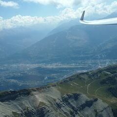 Verortung via Georeferenzierung der Kamera: Aufgenommen in der Nähe von Bezirk Conthey, Schweiz in 2900 Meter